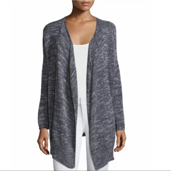 Joie Nare Marled Draped Cardigan Sweater - Picture 1 of 9